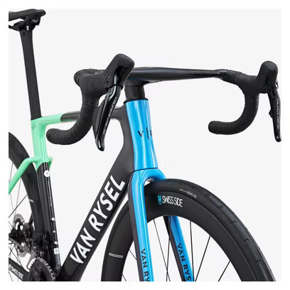 Vélo de Route Van Rysel RCR Pro Team Shimano Dura-Ace Di2 12V 700 mm Bleu Decathlon AG2R La Mondiale