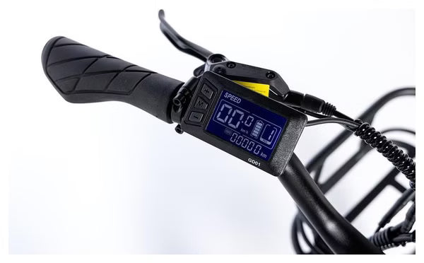 MOMA BIKES Cargobike Electrique Compactail SHIMANO 7v jusqu'a 100 km Baterrie 48V15Ah