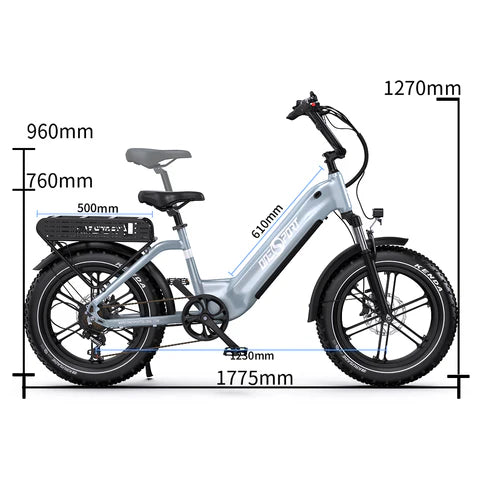 ONESPORT OT08 Vélo électrique fat bike