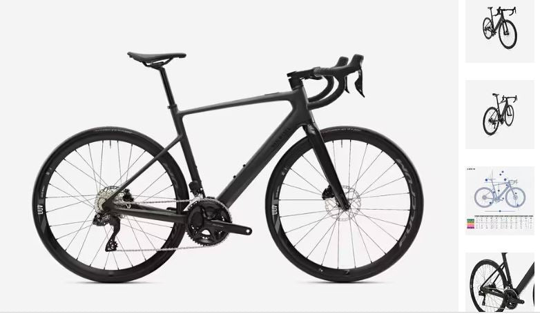 VAN RYSEL Vélo route carbone électrique - e-edr cf mahle x20 shimano 105 di2