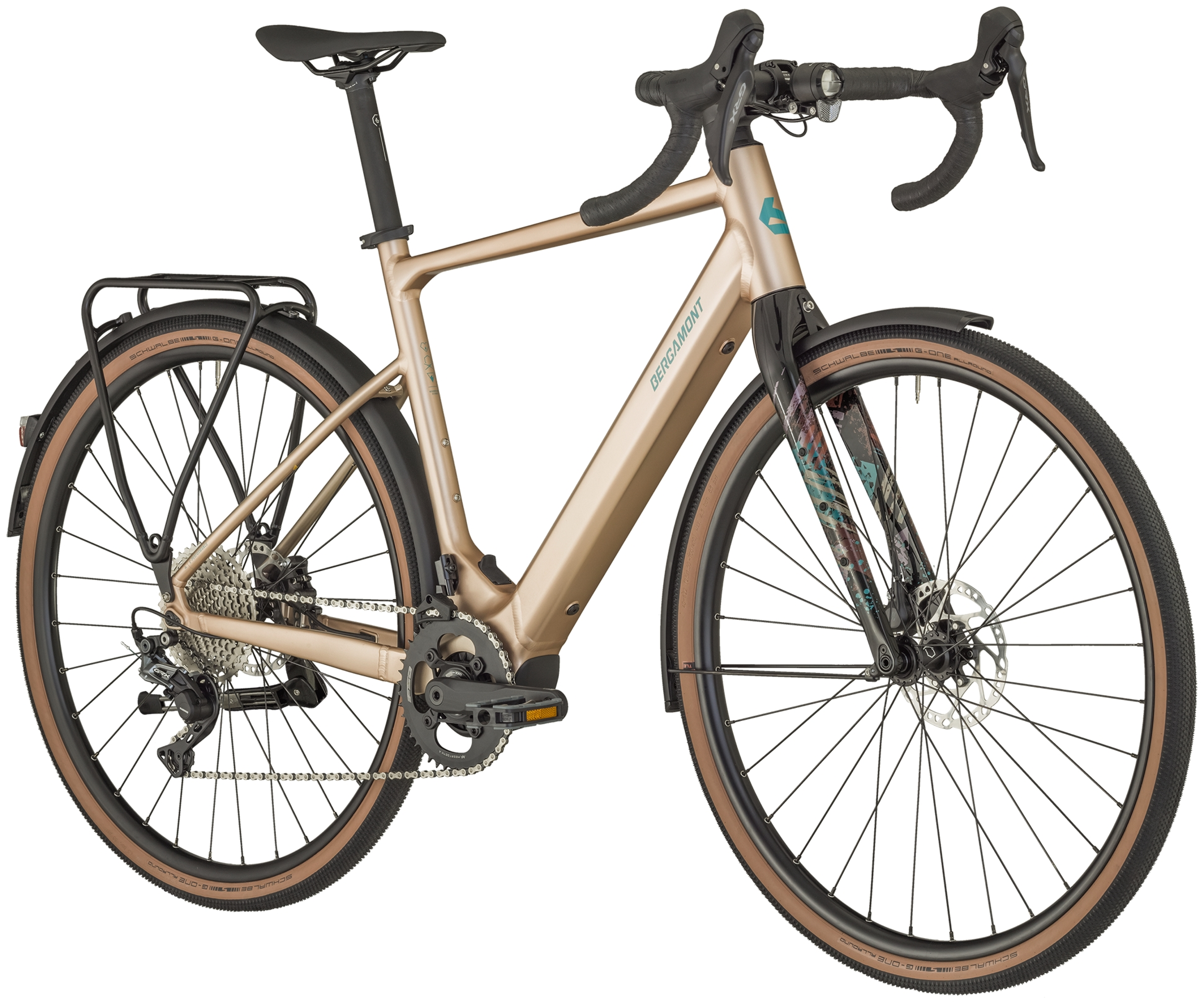 Bergamont E-Grandurance RD 8 Diamant 360 Femme,Homme mat beige floconneux