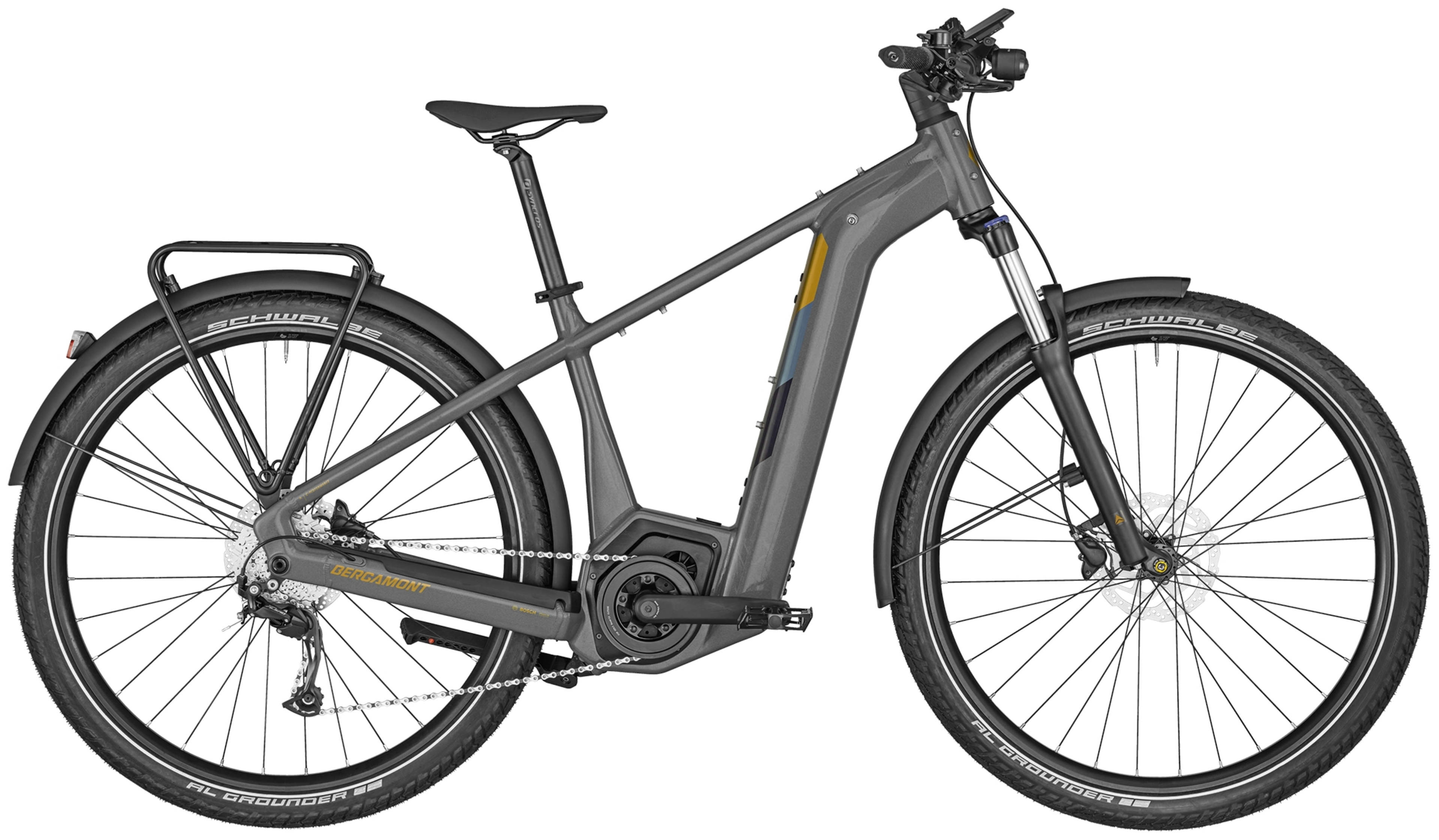 Bergamont E-Revox Edition EQ mat gris galaxie