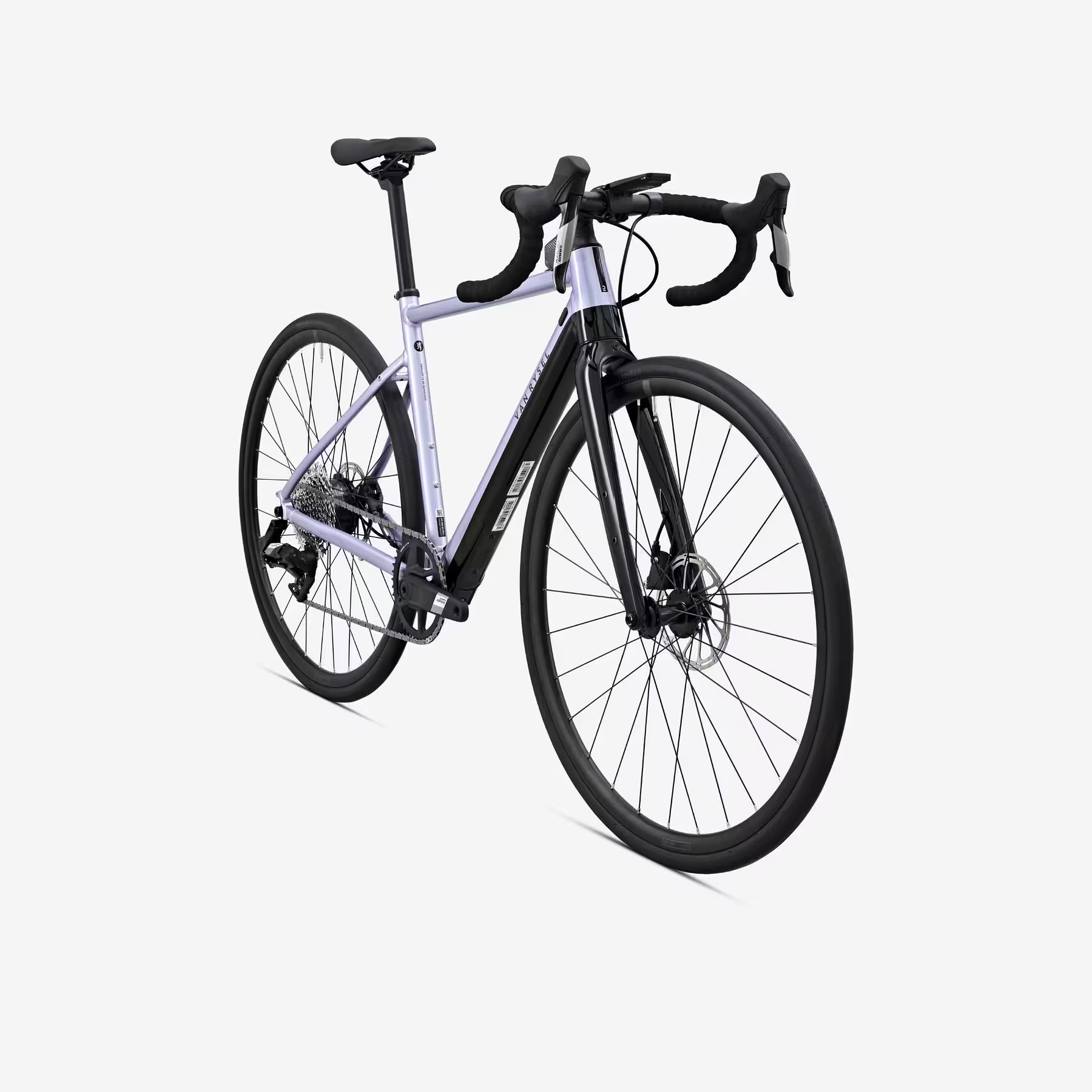 Vélo de route électrique VAN RYSEL SRAM Apex AXS 1x12v, E-EDR AF lila