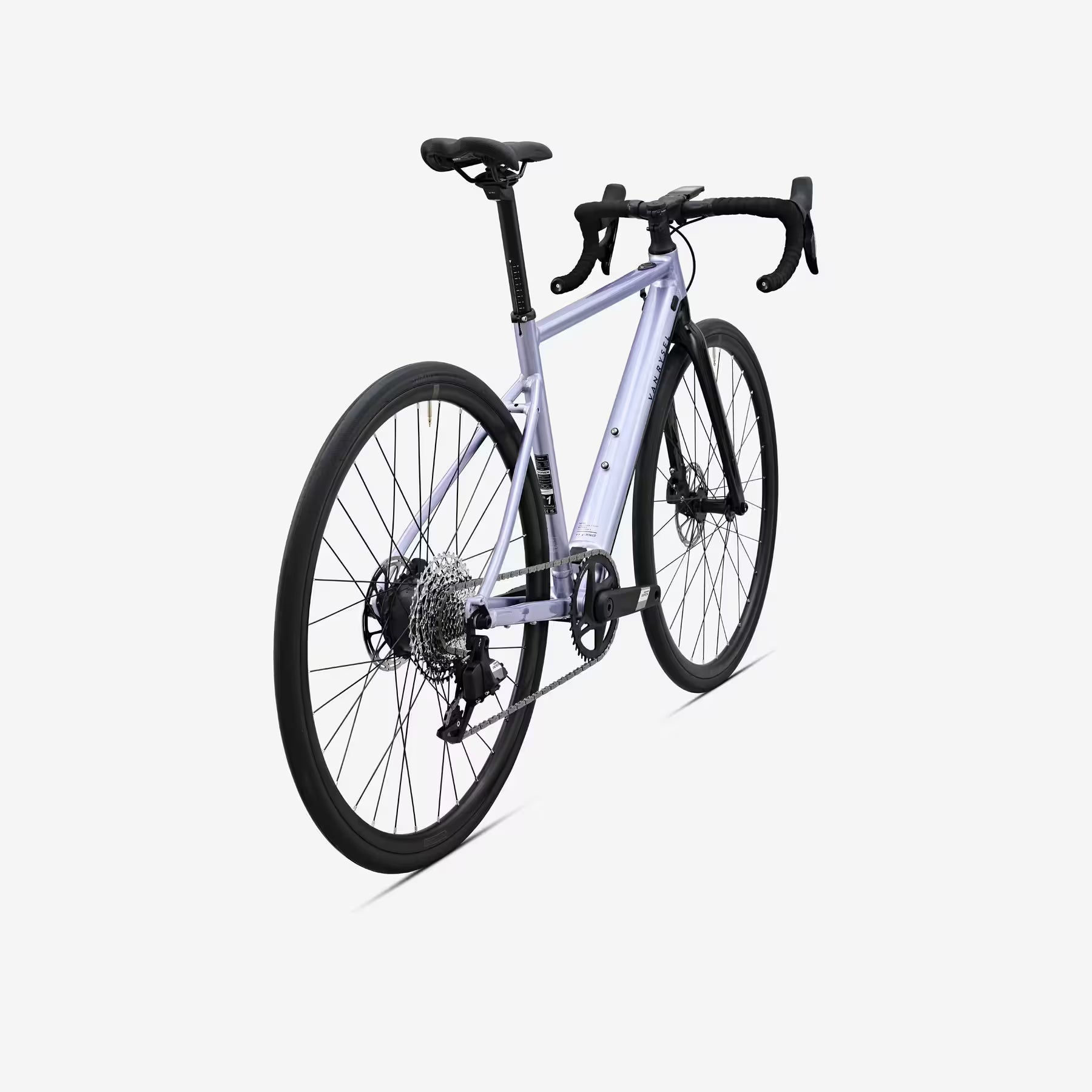 Vélo de route électrique VAN RYSEL SRAM Apex AXS 1x12v, E-EDR AF lila