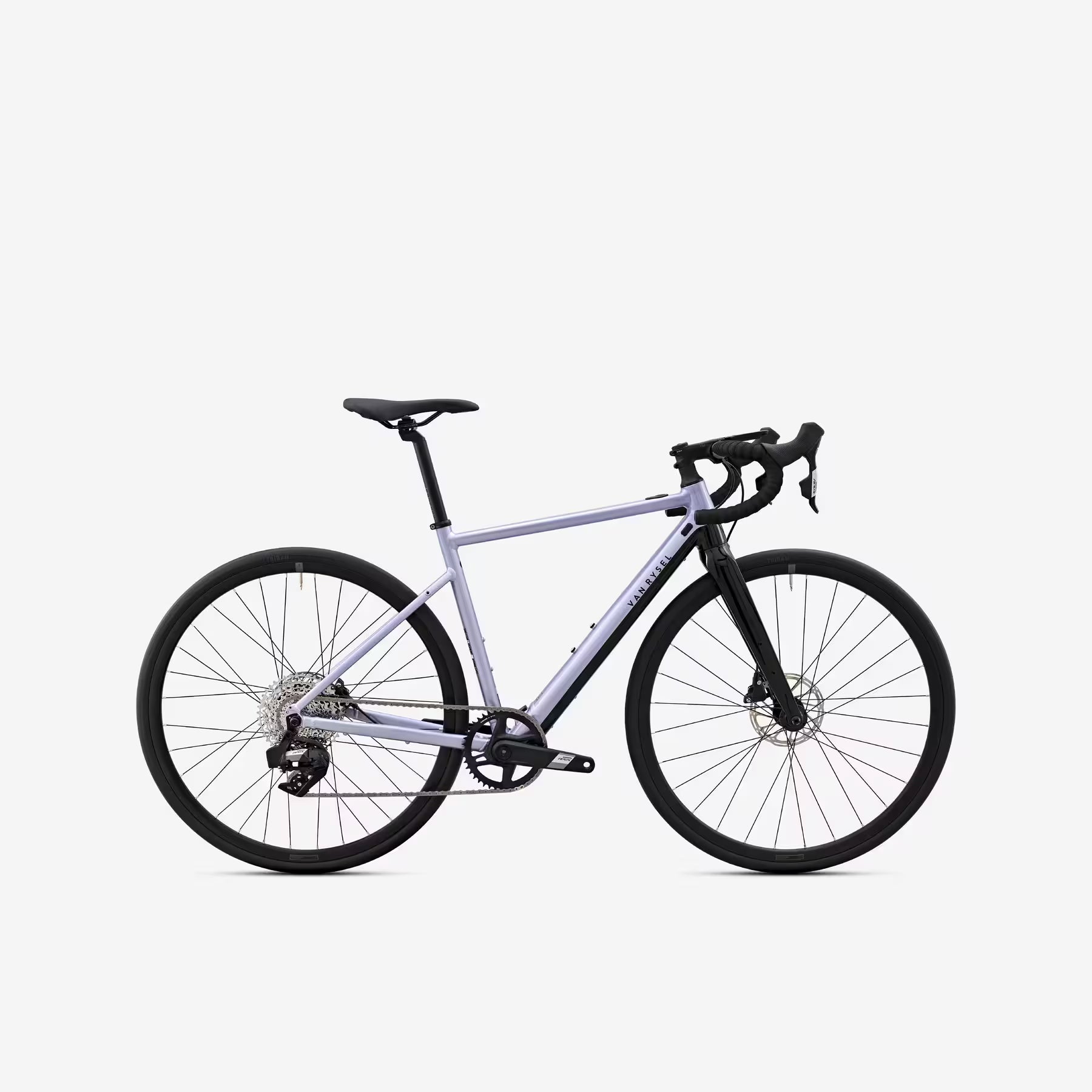Vélo de route électrique VAN RYSEL SRAM Apex AXS 1x12v, E-EDR AF lila