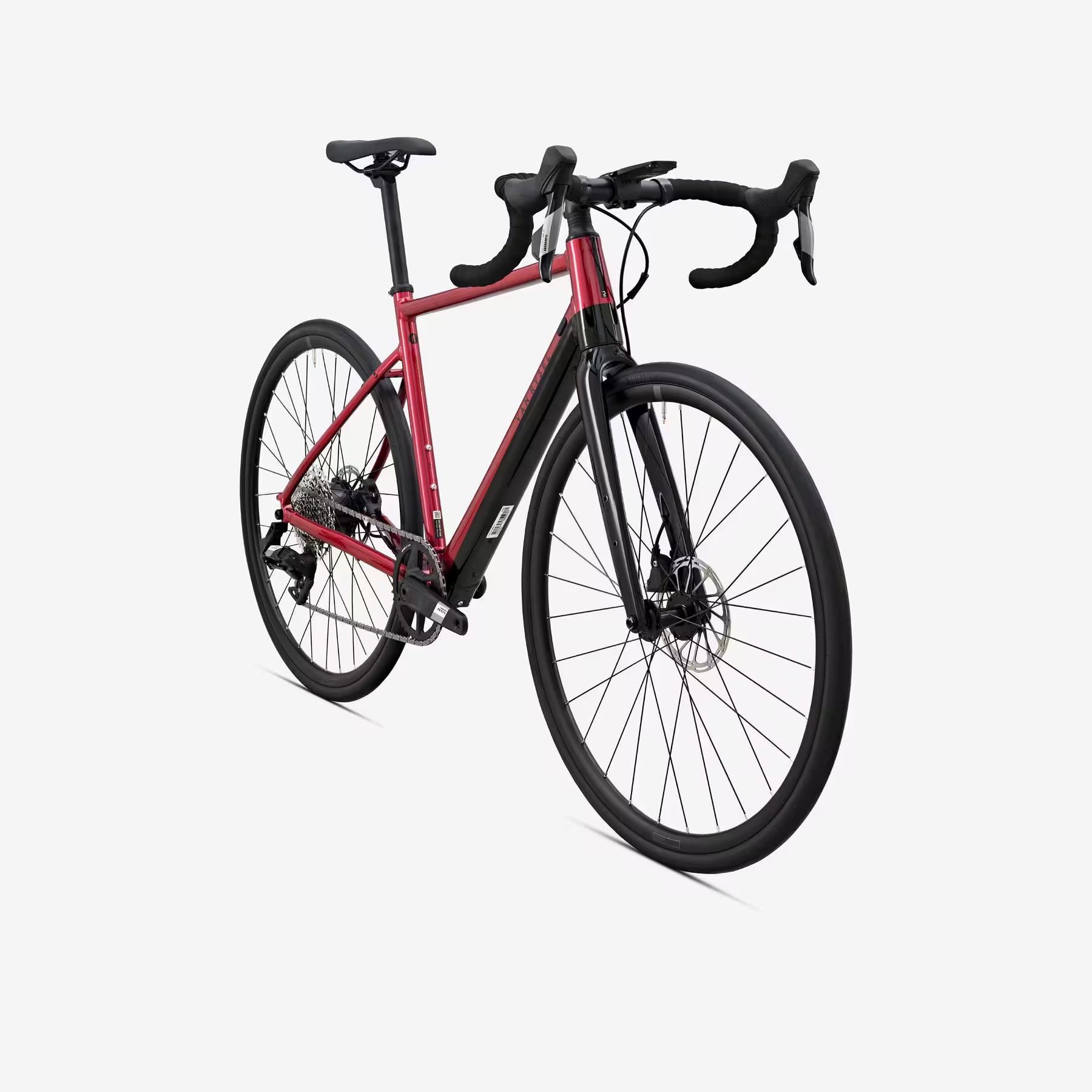 Vélo de route électrique SRAM Apex AXS 1x12v, E-EDR AF rouge
