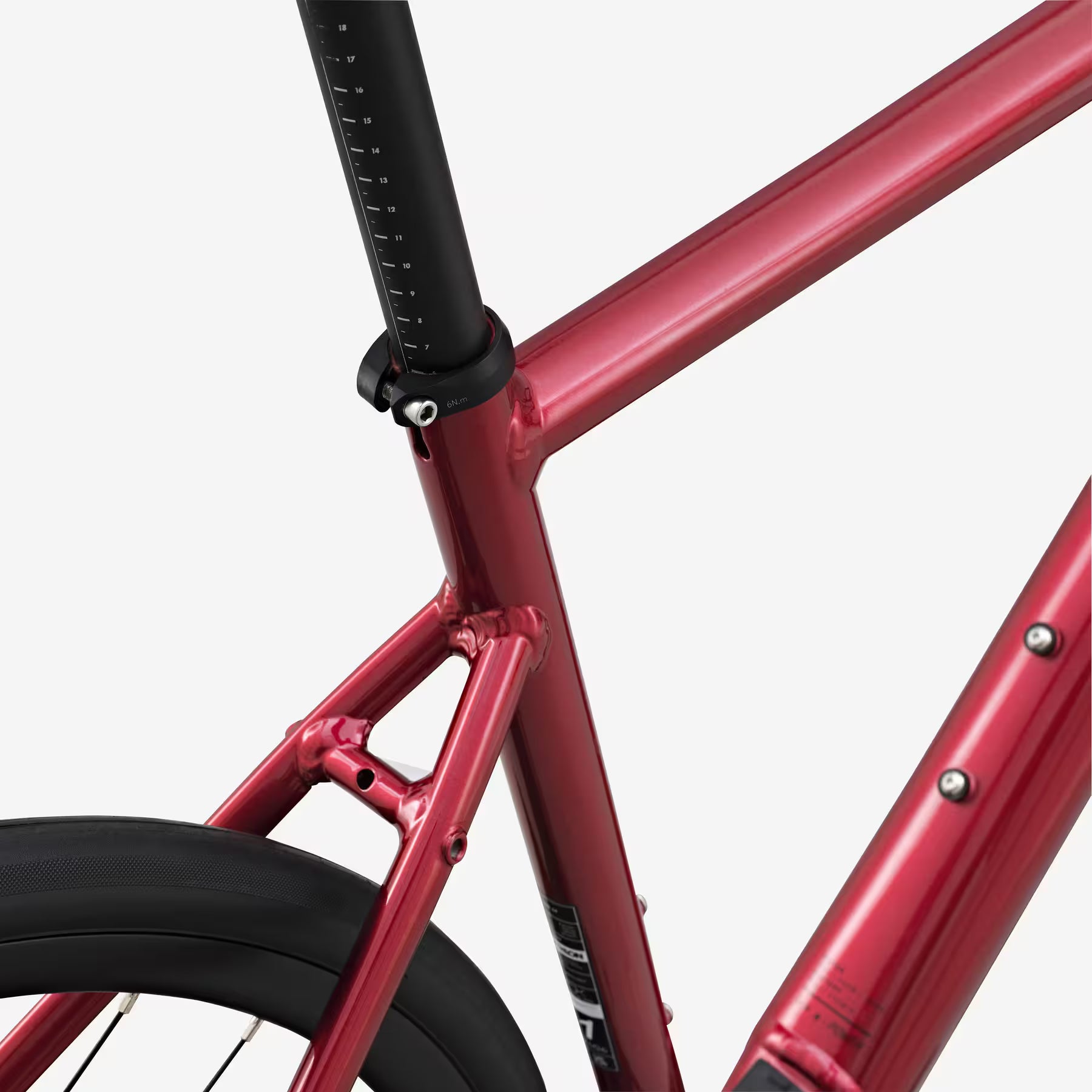 Vélo de route électrique SRAM Apex AXS 1x12v, E-EDR AF rouge