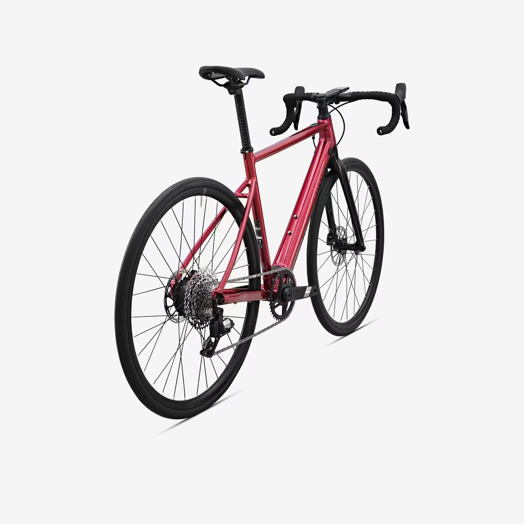 Vélo de route électrique SRAM Apex AXS 1x12v, E-EDR AF rouge